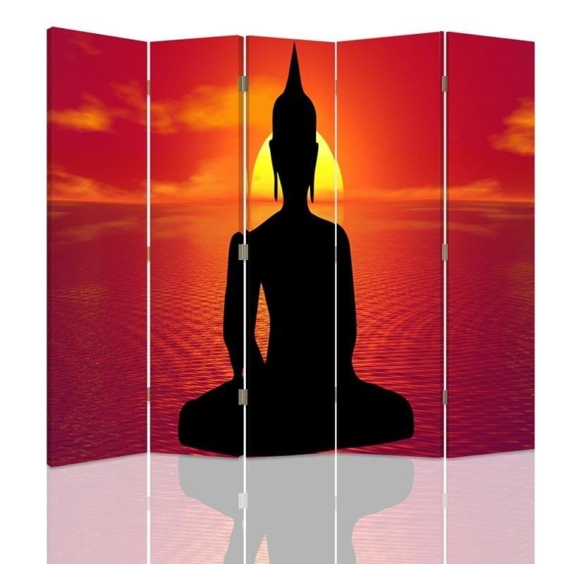 Practical folding screen - Buddha meditation | FEEBY
