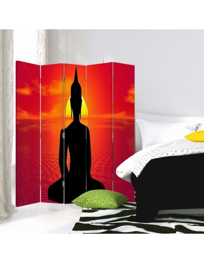 Practical folding screen - Buddha meditation | FEEBY