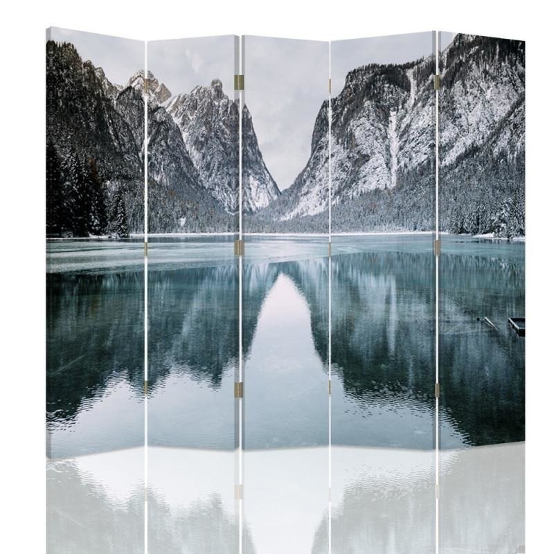 Living room partition - Lake of the mountains | FEEBY