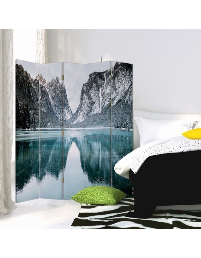 Living room partition - Lake of the mountains | FEEBY