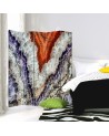 Double-sided folding screen - Mineral structure | FEEBY
