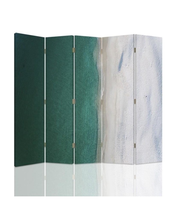 Modern multipart screen - Turquoise sea | FEEBY