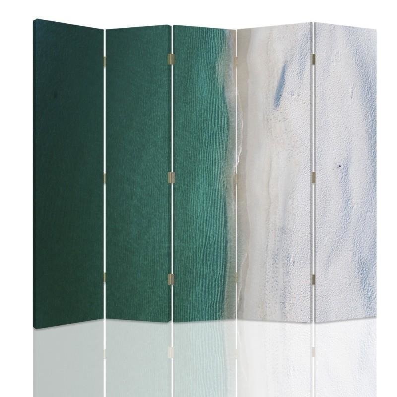Modern multipart screen - Turquoise sea | FEEBY