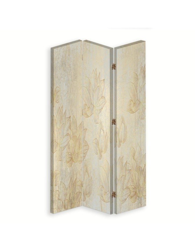 room divider - Golden flowers | FEEBY