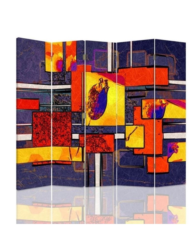 Double-sided screen - Abstraction and geometry | FEEBY