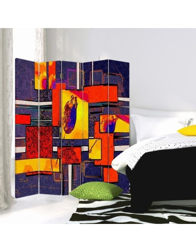 Double-sided screen - Abstraction and geometry | FEEBY