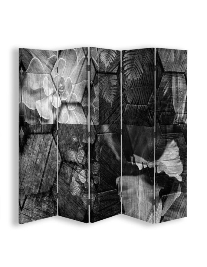 Double-sided room divider - Grey mystery | FEEBY