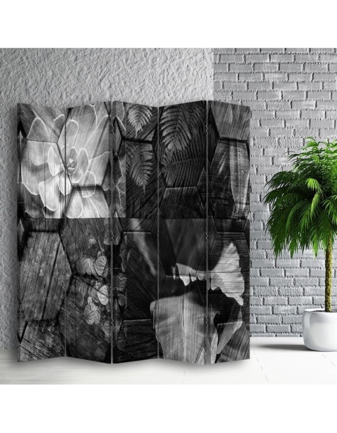 Double-sided room divider - Grey mystery | FEEBY