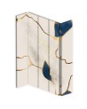 room divider - Blue and gold lines | FEEBY