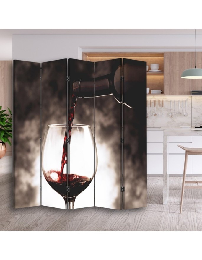 Kitchen screen - Time for a glass of wine | FEEBY