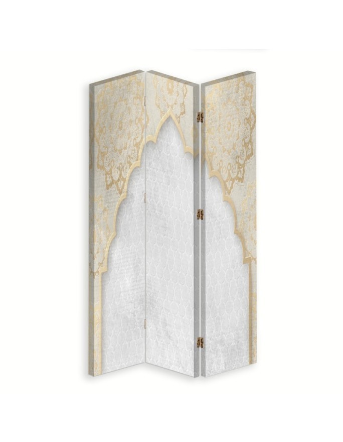 room divider - Oriental pattern in gold | FEEBY