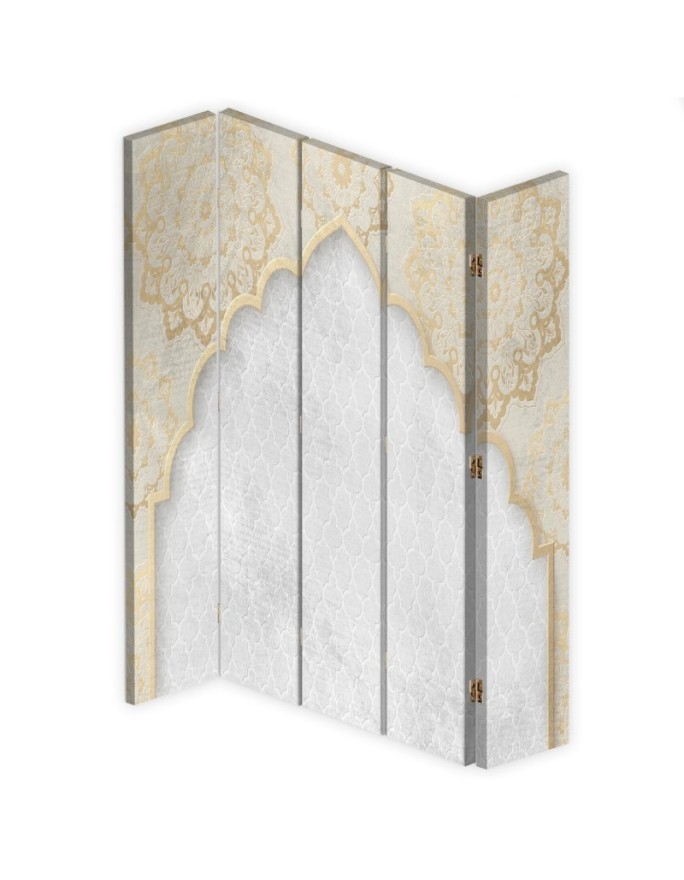 room divider - Oriental pattern in gold | FEEBY