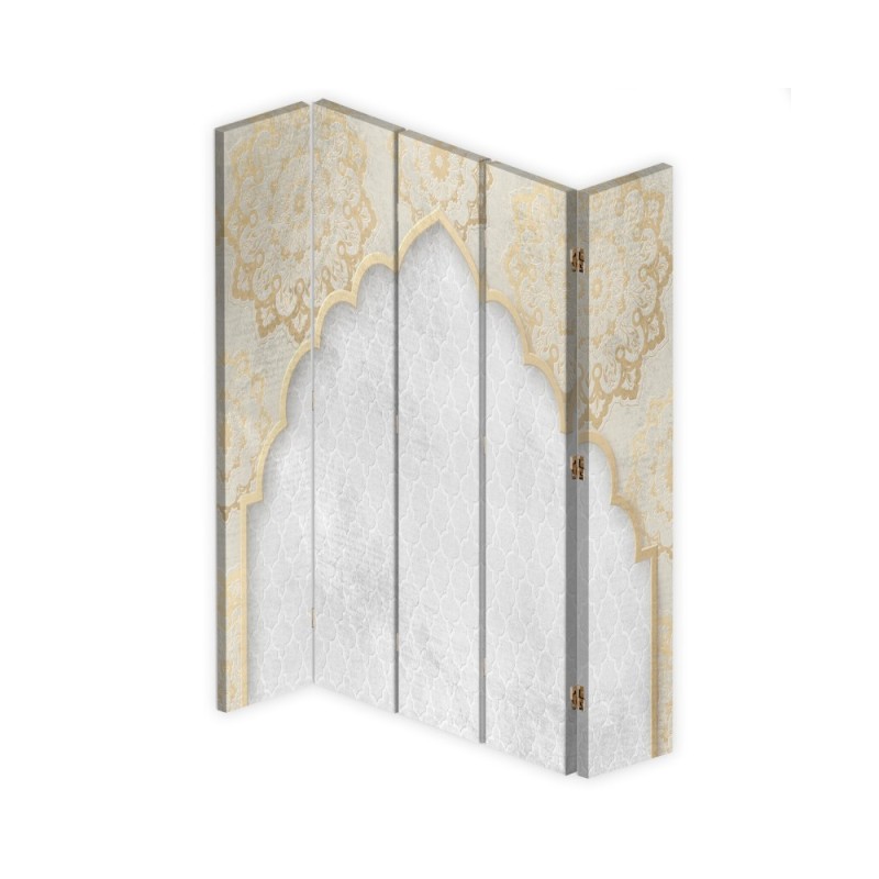 room divider - Oriental pattern in gold | FEEBY