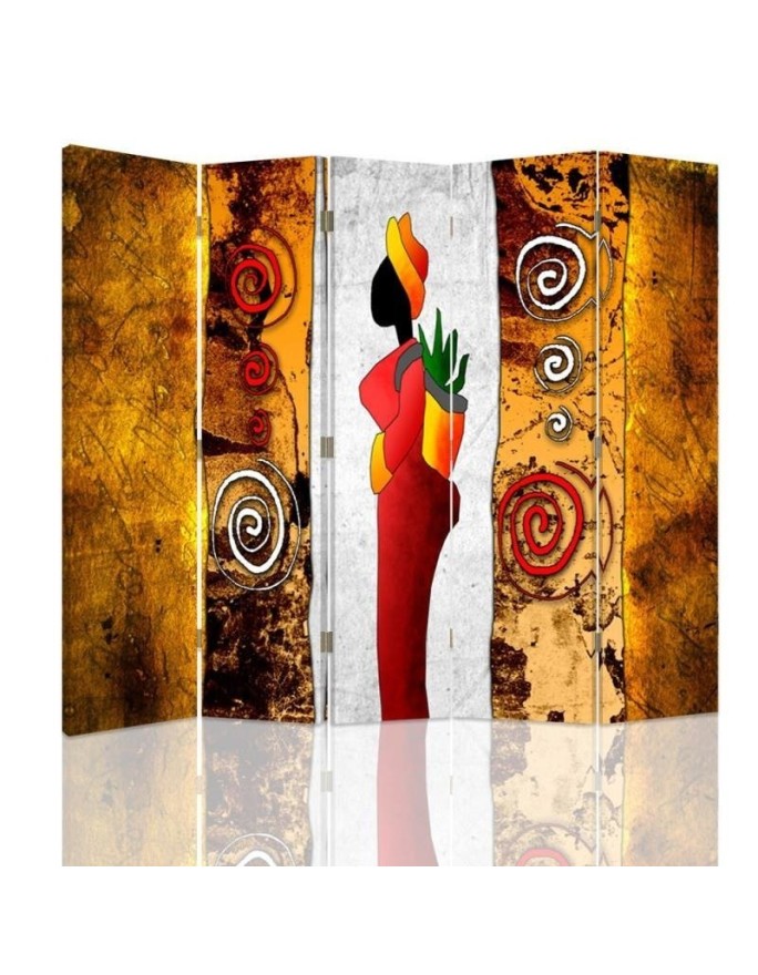 Double-sided screen - Colourful woman | FEEBY