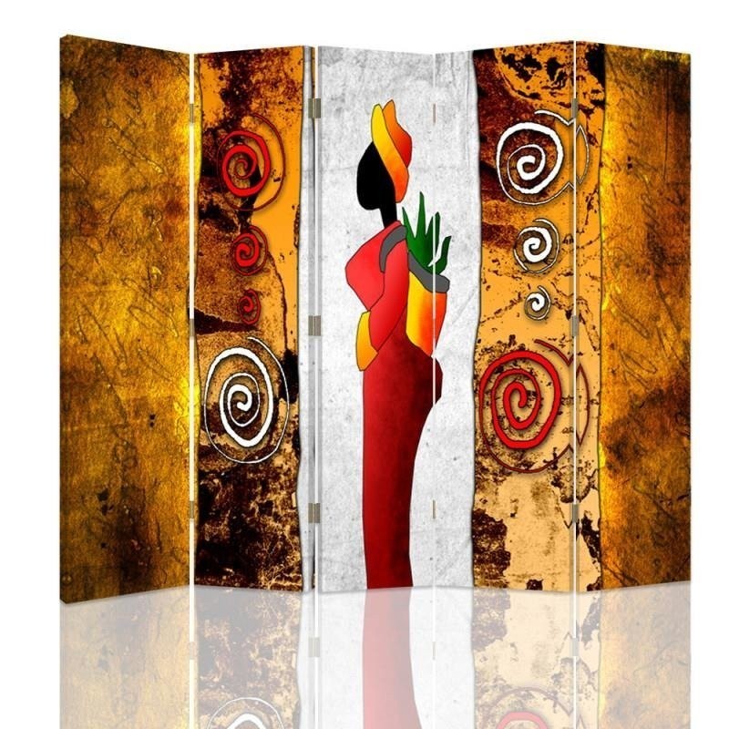 Double-sided screen - Colourful woman | FEEBY