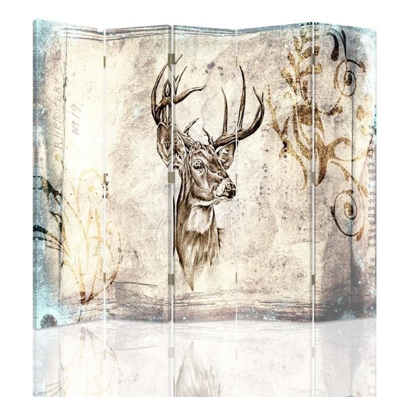 Living room divider - Dignified deer | FEEBY