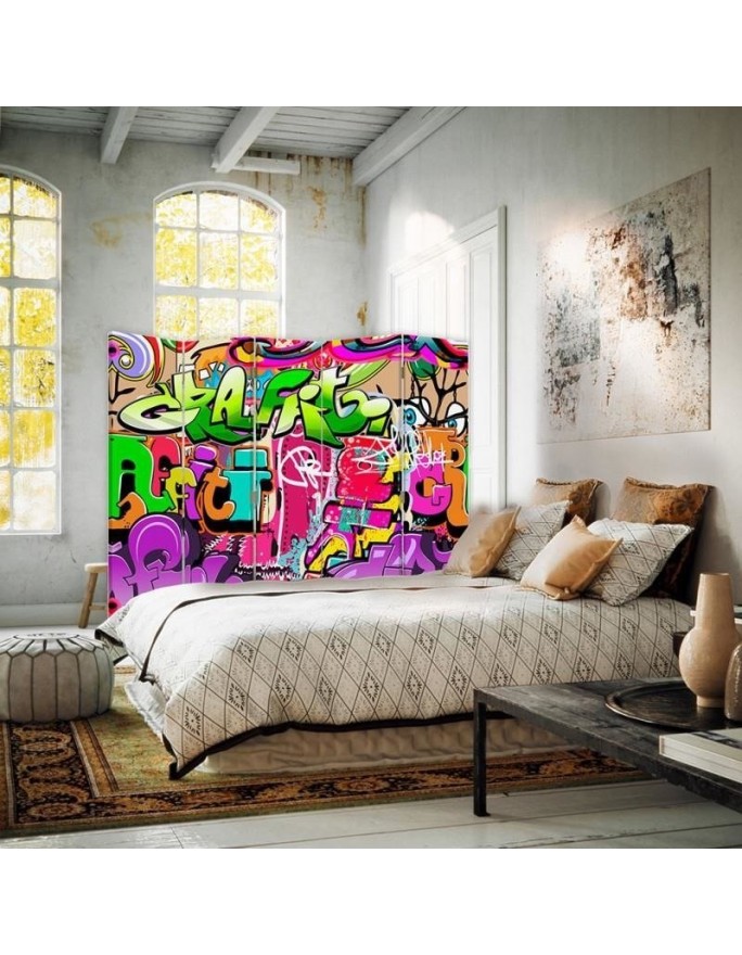 room divider - Graffiti abstraction | FEEBY