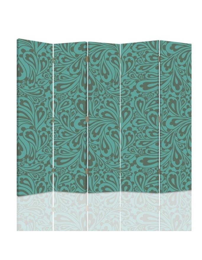 room divider - Wallpaper in turquoise | FEEBY
