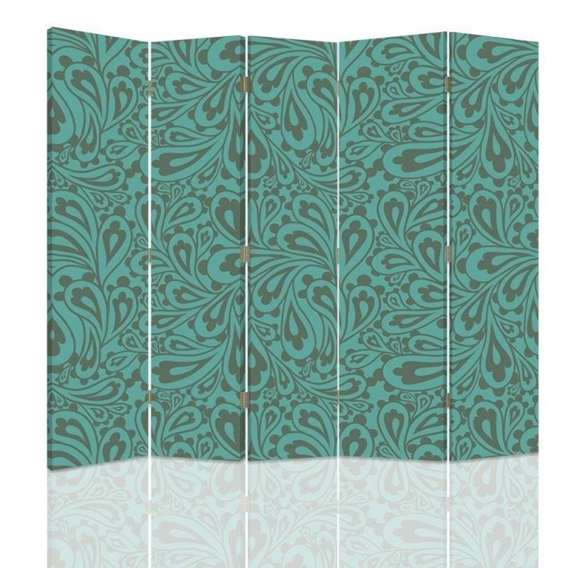 room divider - Wallpaper in turquoise | FEEBY