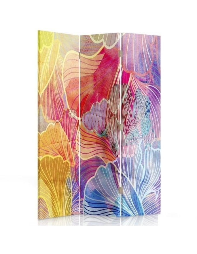 Practical screen - Abstraction with petals | FEEBY