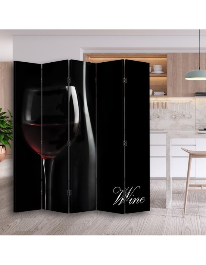 Decorative kitchen screen - Deep taste of wine | FEEBY