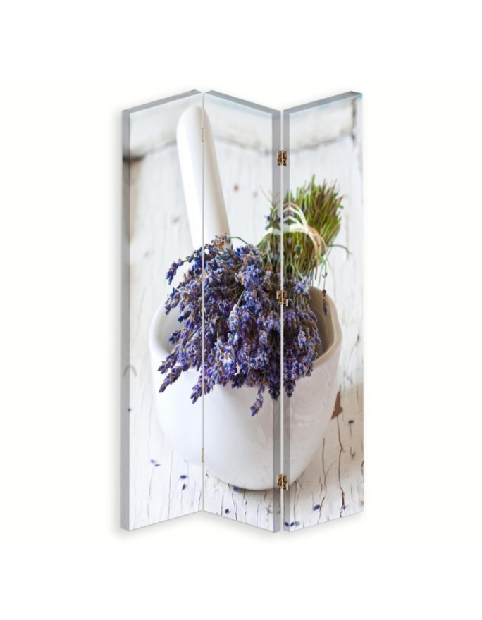 room divider - Lavender bouquet and mortar | FEEBY