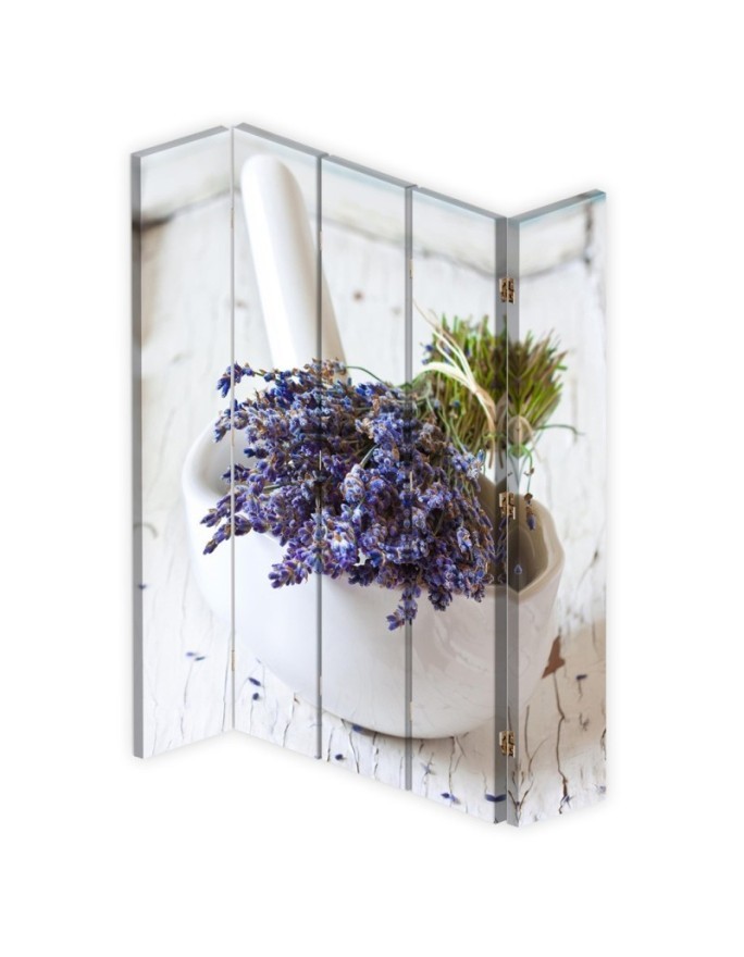 room divider - Lavender bouquet and mortar | FEEBY