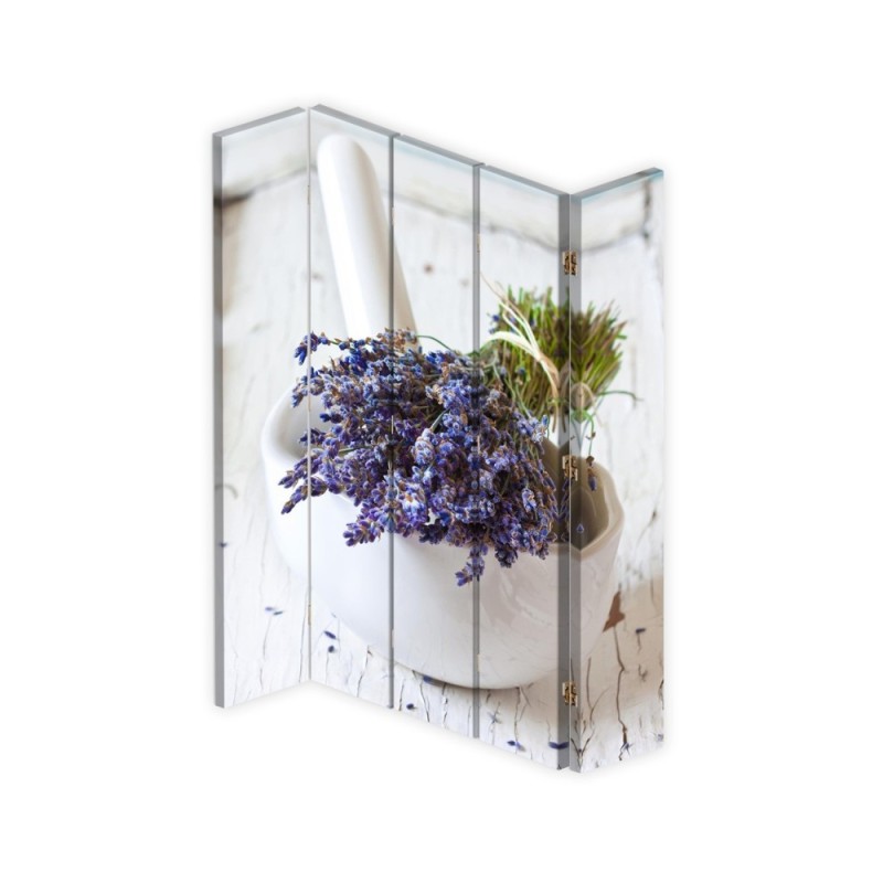 room divider - Lavender bouquet and mortar | FEEBY