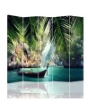 Bathroom divider - Boat in the tropics | FEEBY