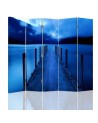 Practical bedroom divider - Blue bridge | FEEBY