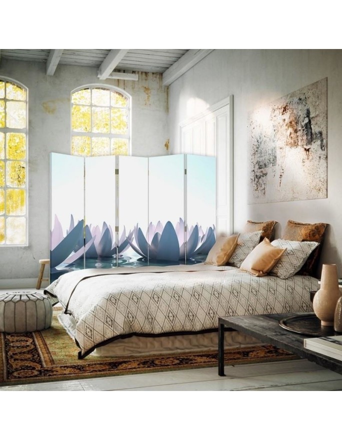 Decorative screen - Lotus flower | FEEBY