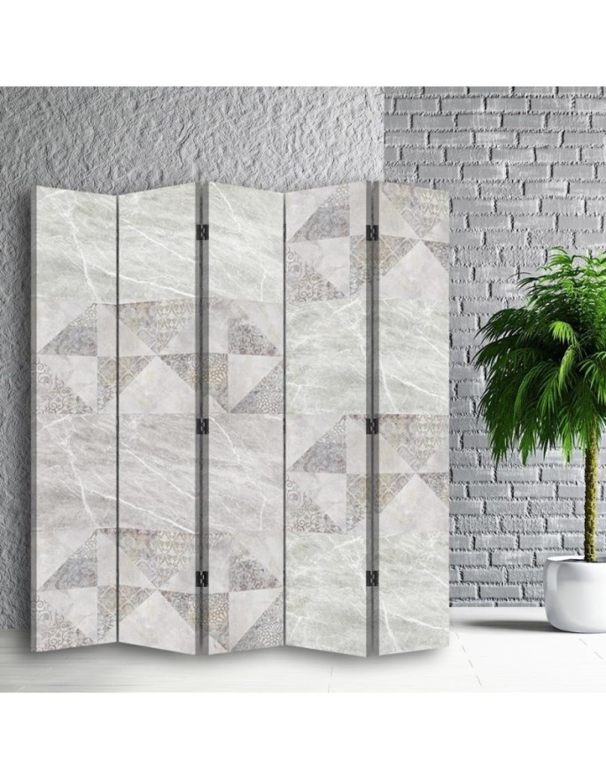 Multipart room divider - Geometry and pastels | FEEBY