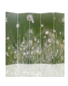 Decorative room divider - Dewdrops on the grass | FEEBY