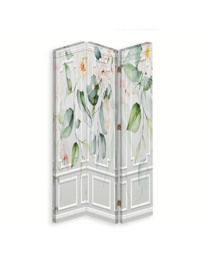 Decorative screen - Green leaves | FEEBY