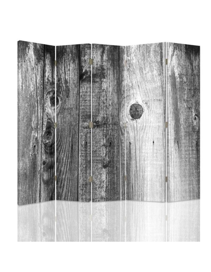 Living room divider - Rustic planking | FEEBY