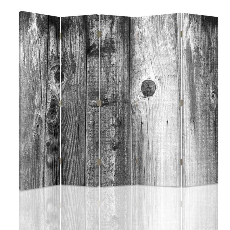 Living room divider - Rustic planking | FEEBY