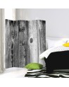 Living room divider - Rustic planking | FEEBY
