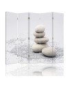 Bathroom divider - for spa Zen stones White | FEEBY