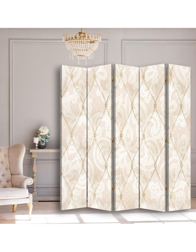 Bedroom divider - Serene beige | FEEBY