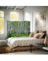 Living room divider - Path through a birch forest | FEEBY