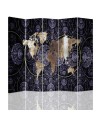 Multipart screen - Elegant world map | FEEBY