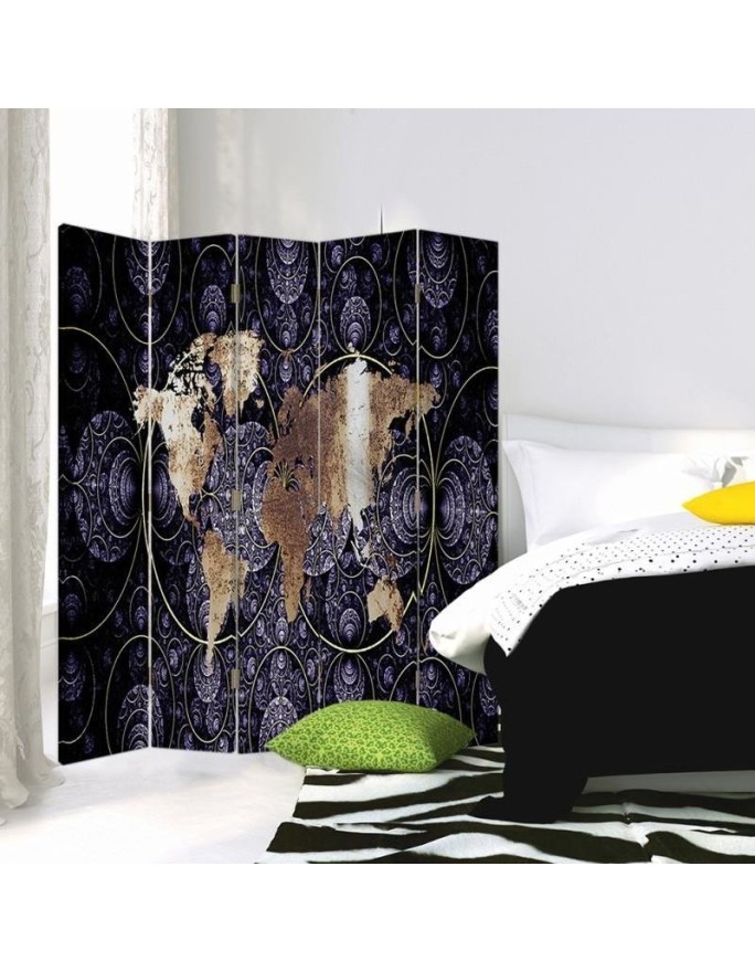Multipart screen - Elegant world map | FEEBY