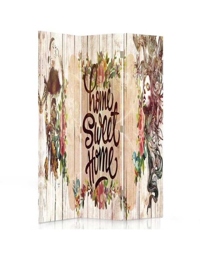 Bedroom divider - Home Sweet Home lettering | FEEBY