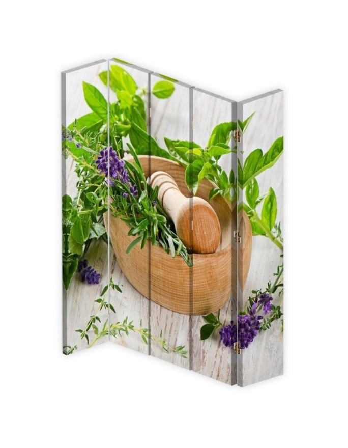 Decorative screen - Wooden herb mortar | FEEBY