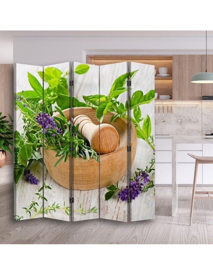Decorative screen - Wooden herb mortar | FEEBY