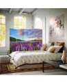 Decorative room divider - Boundless lavender field | FEEBY
