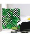 Decorative living room divider - Leafy composition | FEEBY