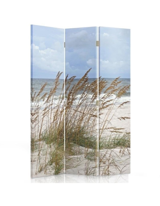 Bathroom divider - Grass on the sea beach | FEEBY