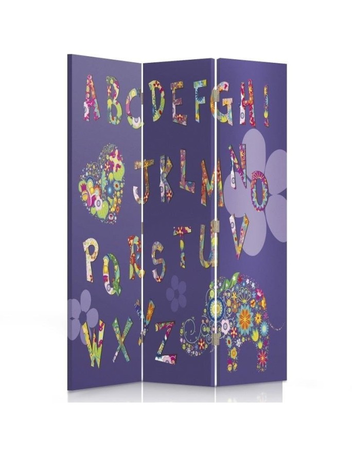 Children's room divider - Children's alphabet | FEEBY