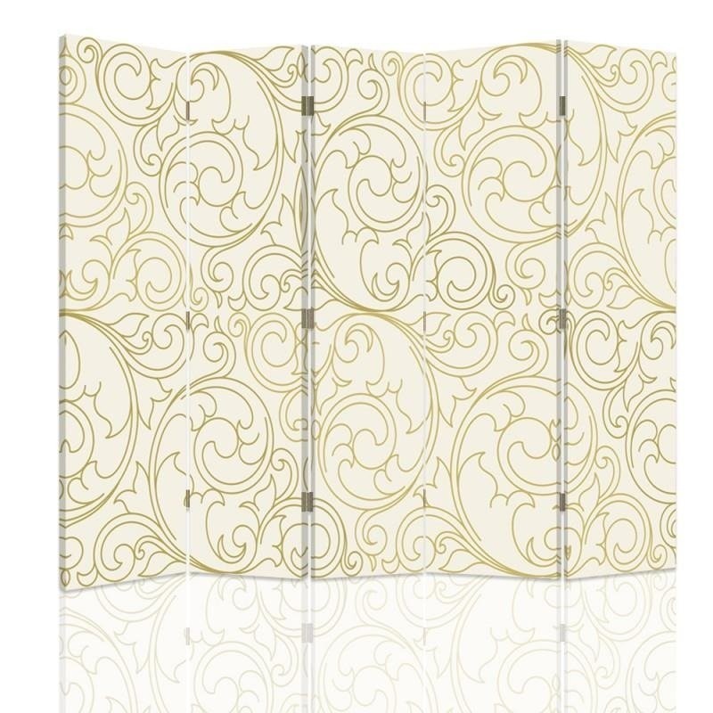 Decorative room divider - Wallpaper in light colour | FEEBY